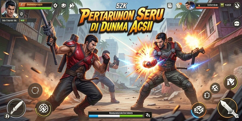 Gameplay intens dan aksi memukau di 5ZK.
