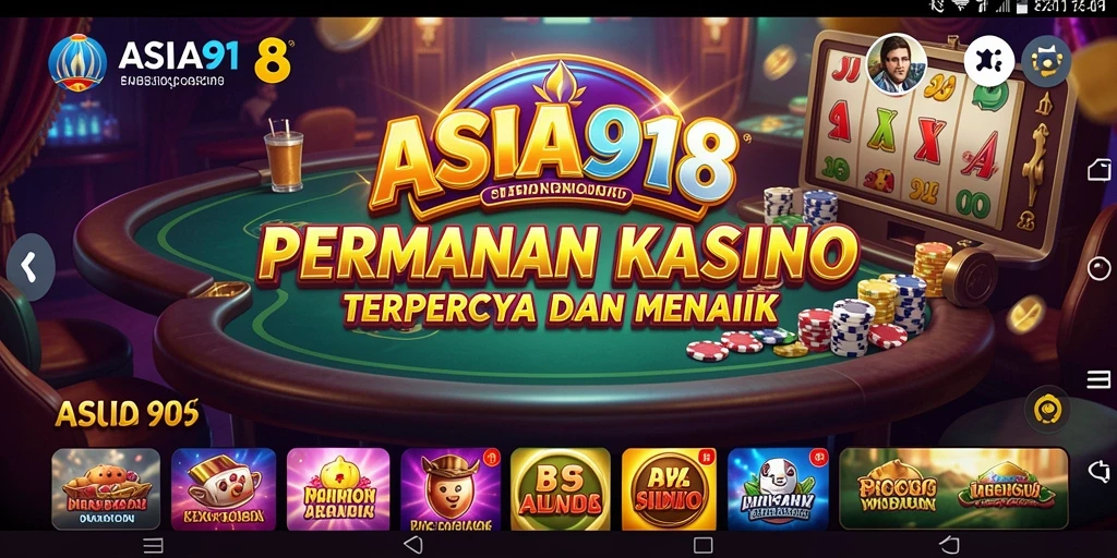 Tampilan gameplay ASIA918 yang menakjubkan dan realistik.