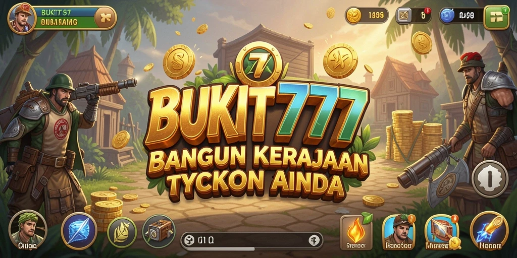 Tampilan gameplay seru dan strategis di BUKIT777.