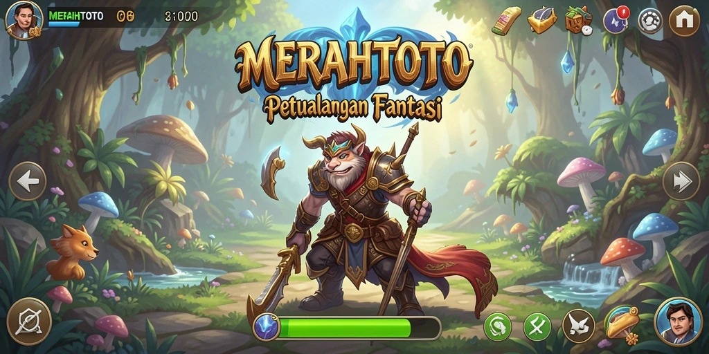 Tampilan gameplay menarik dari merangkai strategi RPG.