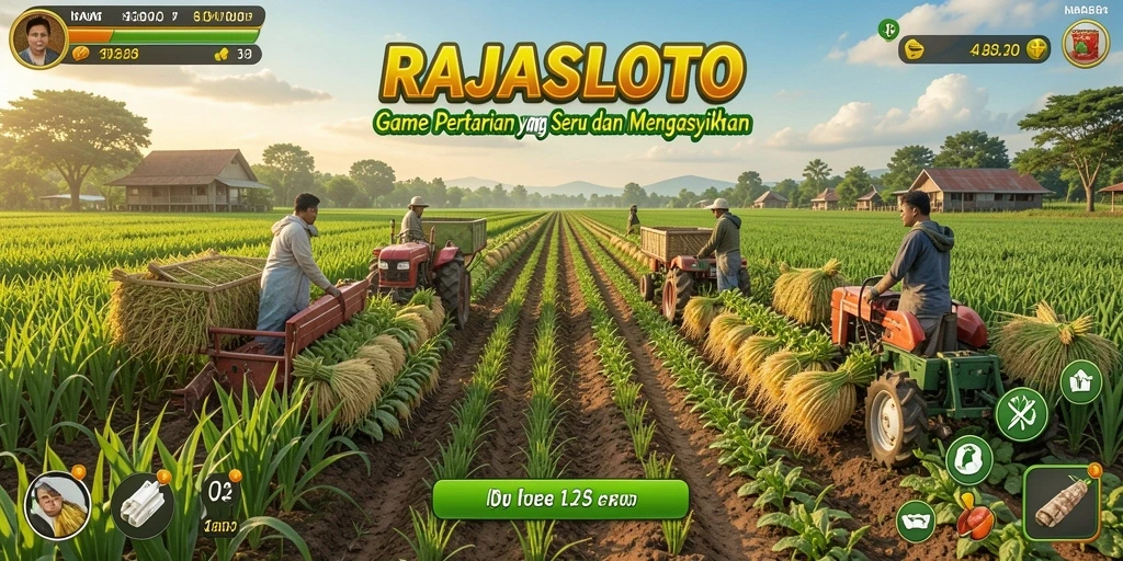 Tampilan gameplay RAJASLOTO yang memukau dan menarik.