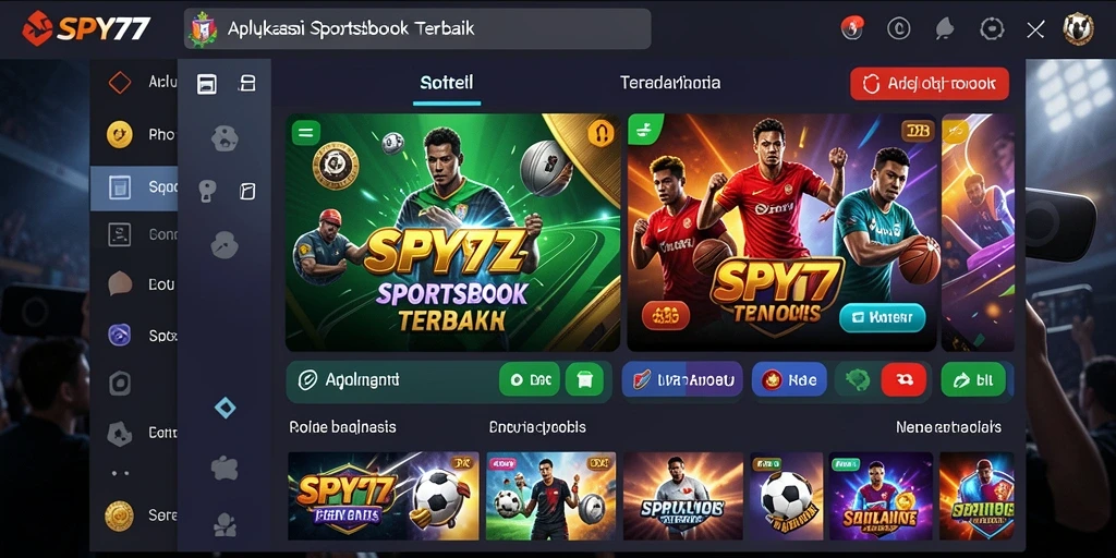 Tampilan gameplay menarik dari SPY77 dalam taruhan olahraga.