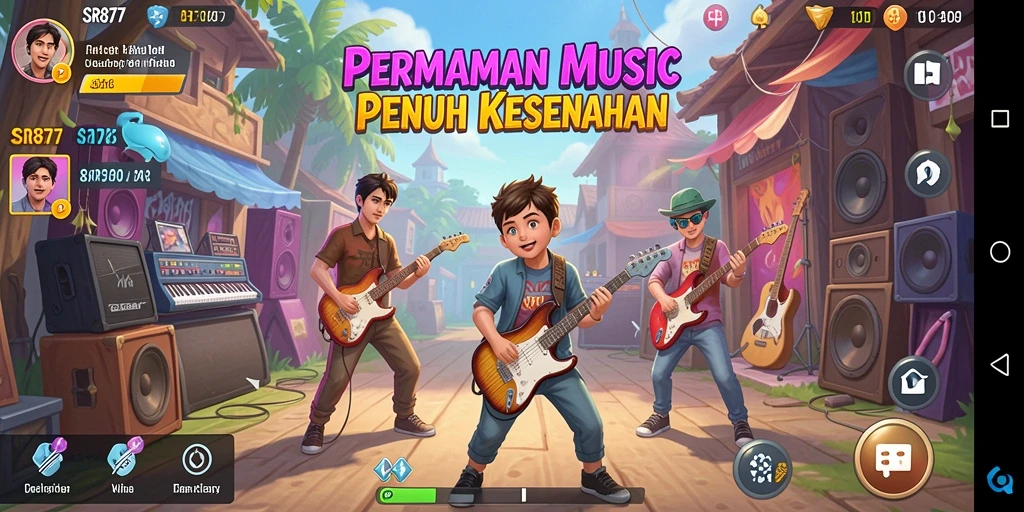 Tampilan gameplay SR877 yang menarik dan interaktif.